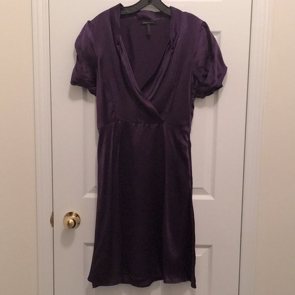 BCBGMaxAria Purple Silk Dress - Picture 1 of 6